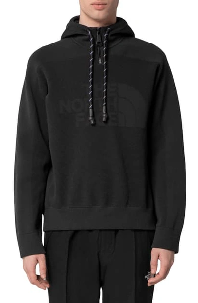 The North Face Black Series Engineered Knit Hoodie In Tnf Black