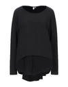 European Culture Sweatshirts In Black