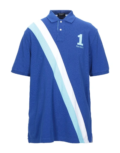 Hackett Polo Shirt In Bright Blue