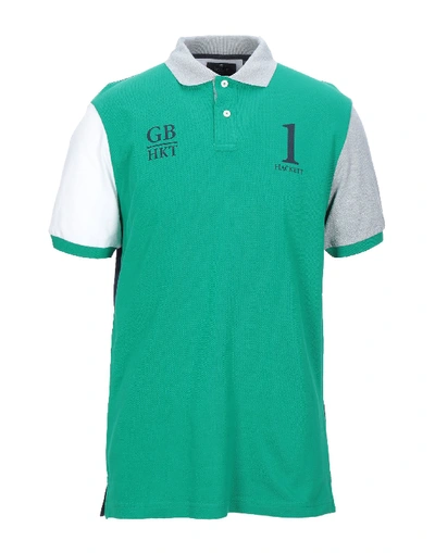 Hackett Polo Shirt In Green