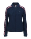 Reebok Sweatshirt With Side Bands In Blue