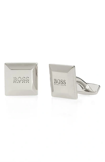 Hugo Boss Nel Cuff Links In Silver