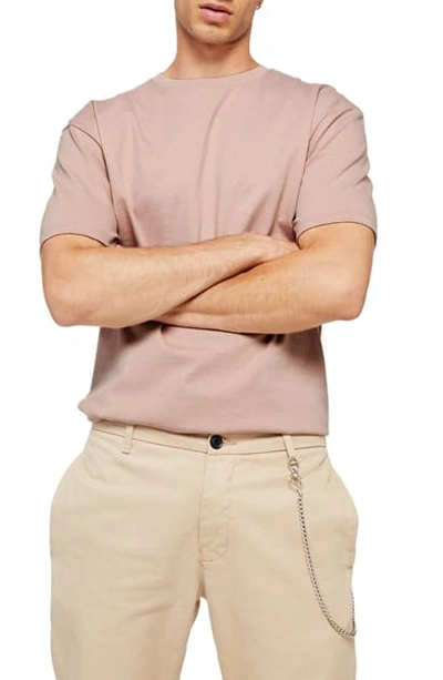 Topman Oversize Fit T-shirt In Pink