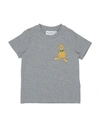 Mini Rodini T-shirts In Grey