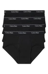 Calvin Klein 3-pack Moisture Wicking Briefs In Black