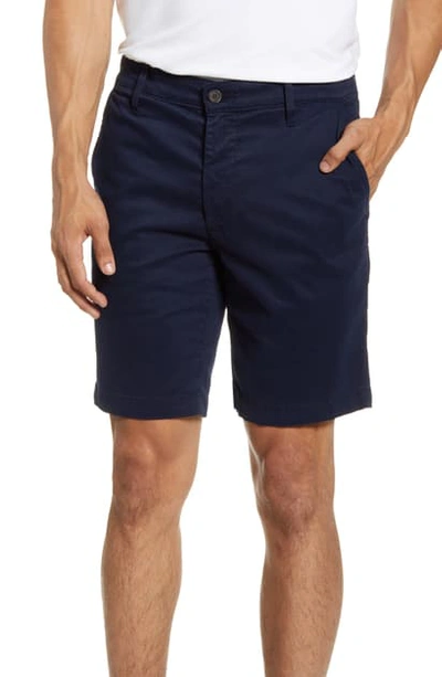 Ag Wanderer Modern Slim Fit Shorts In Midnight Berlin