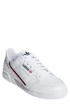 Adidas Originals White Continental Rascal Leather Sneakers