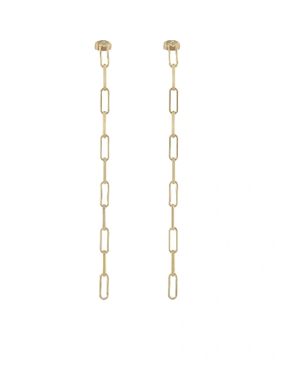 Federica Tosi Line Bolt Pendants In Gold Color