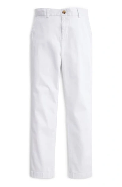 Vineyard Vines Kids' Breaker Pants In White Cap