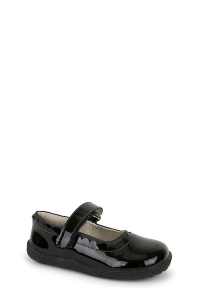 See Kai Run Girls' Jane Ii Patent Leather Mary-jane Flats - Baby, Toddler, Little Kid In Black Patent