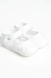 Little Things Mean A Lot Cotton Batiste Shoe In White