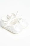 Little Things Mean A Lot Silk Dupioni Shoe In White