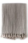 Pom Pom At Home Montauk Big Throw Blanket In Brown