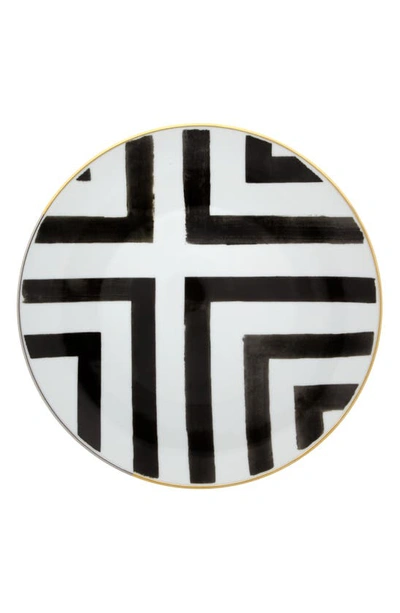 Christian Lacroix Sol Y Sombra Dinner Plate In White
