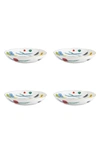 CHRISTIAN LACROIX CARIBE SET OF 4 CEREAL BOWLS,21125999
