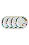 CHRISTIAN LACROIX CARIBE SET OF 4 SOUP PLATES,21125995