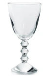 Baccarat Vega Am Lead Crystal Red Wine Glass In Clear