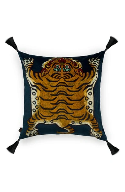 House Of Hackney Saber Accent Pillow In Midnight
