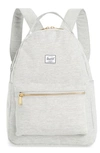 Herschel Supply Co Nova Mid Volume Backpack In Light Grey Crosshatch