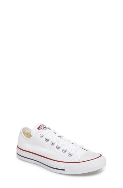 Nordstrom X Converse Kids' Chuck Taylor® All Star® Low Top Trainer In White
