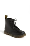 Dr. Martens' Dr. Martens Kids' 1460 Softy T Leather Lace-up Boot In Black