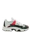 KENZO SONIC SNEAKERS IN WHITE AND BLACK