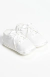 Little Things Mean A Lot Matte Satin Shoe In White