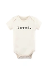 Tenth & Pine Loved Organic Cotton Bodysuit In Natural