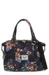 Herschel Supply Co Babies' Strand Sprout Diaper Bag In Summer Floral Black