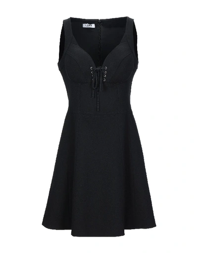 Moschino Cheap And Chic Short Dress In Black