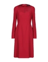 DOLCE & GABBANA DOLCE & GABBANA WOMAN MIDI DRESS RED SIZE 10 VISCOSE, ACETATE, ELASTANE,15022112PA 2