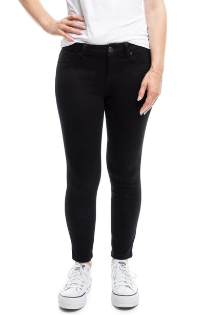 1822 Denim Butter Crop Skinny Jeans In Black