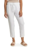 CASLONR CASLON(R) TULIP HEM LINEN PANTS,CN405278MI