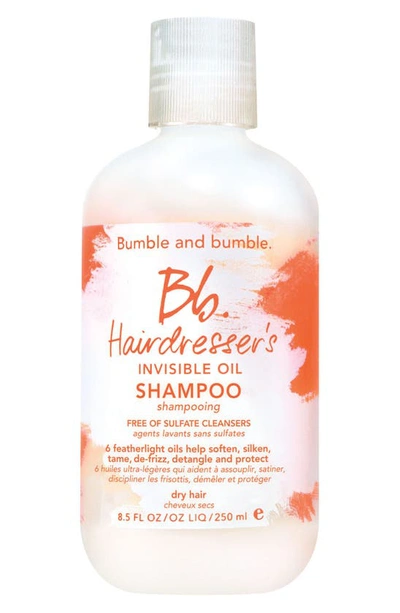 BUMBLE AND BUMBLE HAIRDRESSER'S INVISIBLE OIL HYDRATING SHAMPOO, 8.5 OZ,B1Y701