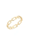 Bony Levy 14k Gold Link Stacking Ring In Yellow Gold