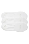 ZELLA 3-PACK NO-SHOW SOCKS,NO348621MI