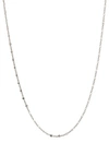 Bony Levy 14k Gold Beaded Chain Necklace In White Gold