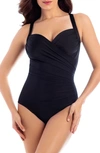 Miraclesuitr Sanibel One-piece Swimsuit In Black