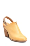Kork-easer Kork-ease Janelle Slingback Clog In Yellow Leather