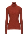 Dolce & Gabbana Turtleneck In Rust