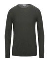 Paolo Pecora Sweaters In Military Green