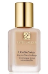 Estée Lauder Double Wear Stay-in-place Foundation 1c1 Cool Bone 1 oz/ 30 ml In 1c1 Cool Bone (light With Cool Rosy-peach Undertones)