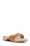 Dr. Scholl's Original Wood-bottom Sandals In Brown