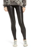 SPANXR SPANX FAUX LEATHER LEGGINGS,2437