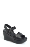 Kork-easer 'ava 2.0' Platform Wedge Sandal In Black