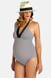 PEZ D'OR MONTEGO BAY ONE-PIECE MATERNITY SWIMSUIT,M72-15748
