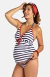 PEZ D'OR PALM SPRINGS TWO-PIECE MATERNITY SWIMSUIT,S48.10455