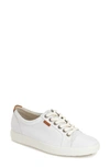 Ecco Women's Soft 7 Leather Sneaker In White In White