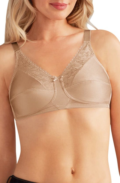 Nordstrom X Amoena Nancy Lace Soft Cup Bra In Light Nude