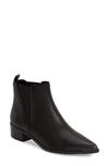 Marc Fisher Ltd Yale Leather Pointed Chelsea Booties In Black 001